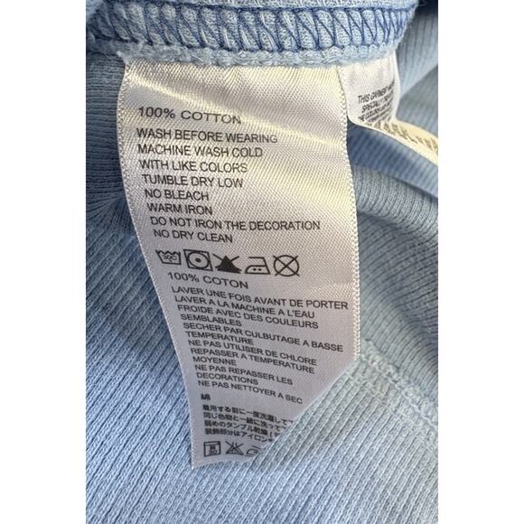 Tommy Bahama RELAX Collection Light Blue Quarter Zip-Pullover 3XL/3TG TR21966 - Picture 9 of 12